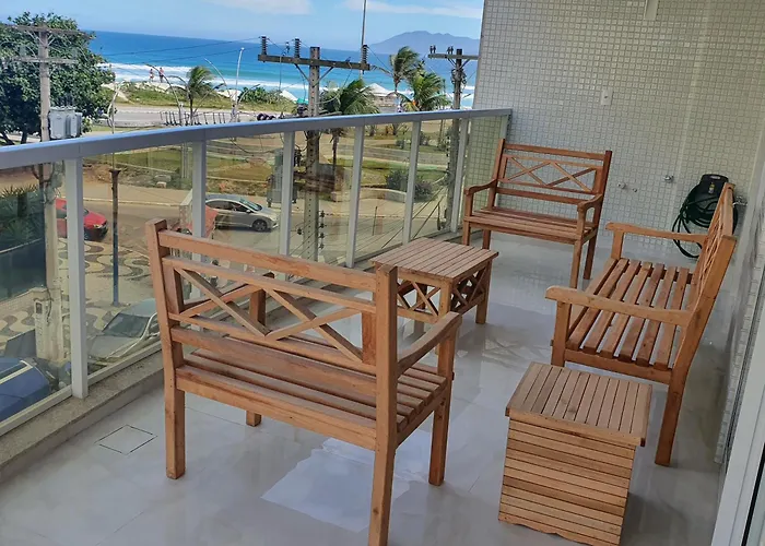 Lindo Apt. Praia Do Forte Vista Mar, 3Qt, 3Vgs Cabo Frio